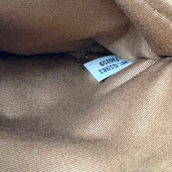 Coach F30259 Mini Brown Pebbled Leather Crossbody Double Pocket Purse With Adjus - Picture 11 of 12